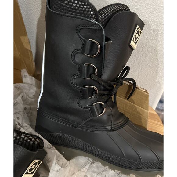 White Dot mens, sz7 snowmobile boots - Picture 3 of 9